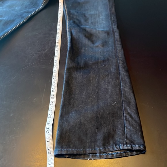 Armani Exchange Size 6 Reg Jeans Dk Blue like New. - Picture 5 of 6